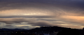 Morning clouds over Wellington